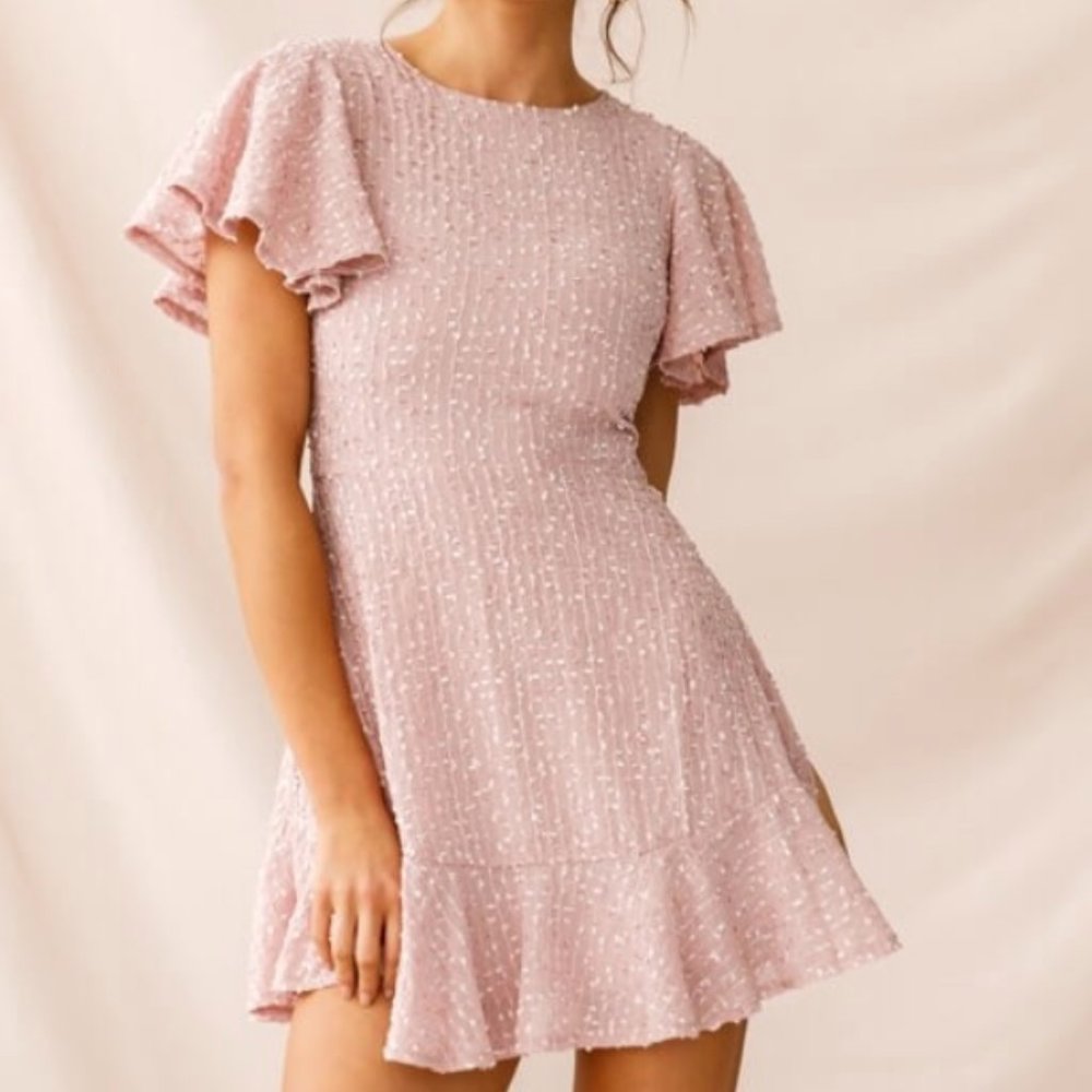 Empire Dress Blush - Selfie Leslie